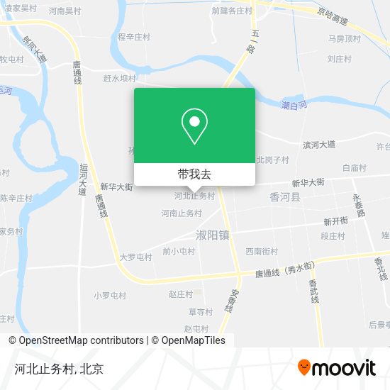 河北止务村地图