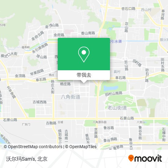 沃尔玛Sam's地图