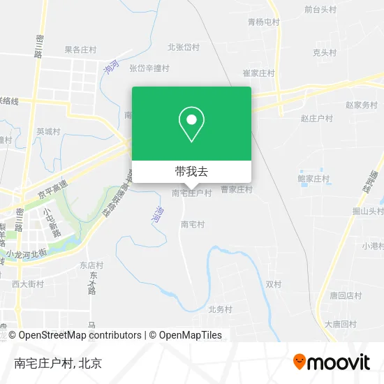南宅庄户村地图