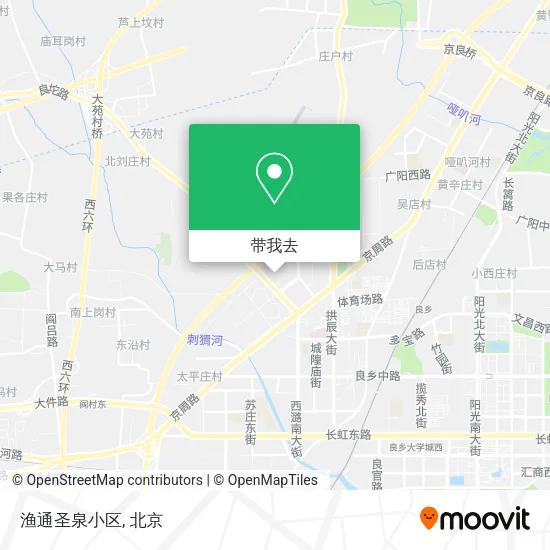 渔通圣泉小区地图