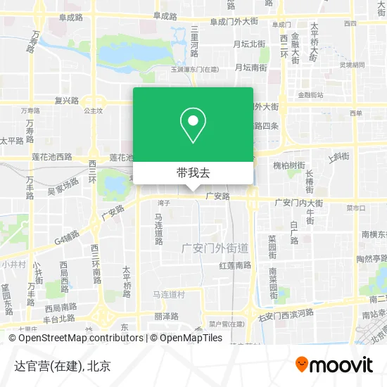 达官营(在建)地图