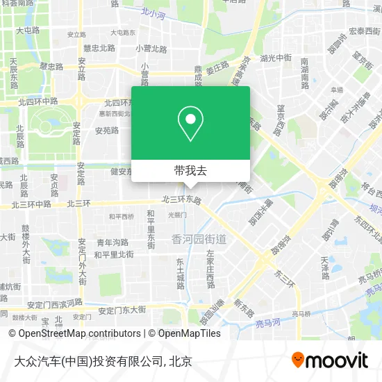 大众汽车(中国)投资有限公司地图