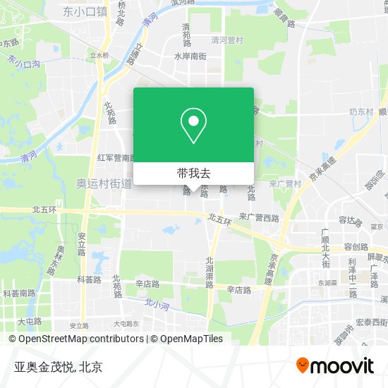 亚奥金茂悦地图