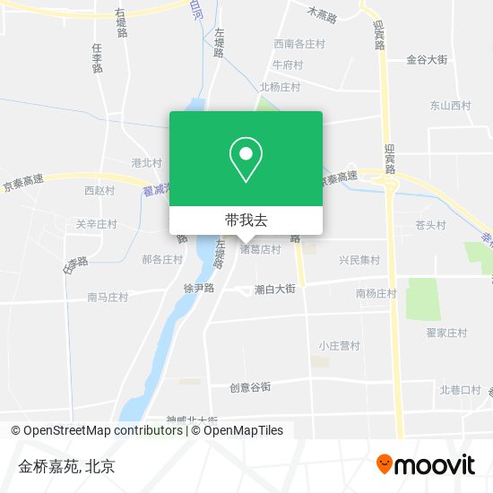 金桥嘉苑地图