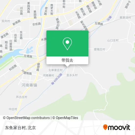 东鱼家台村地图