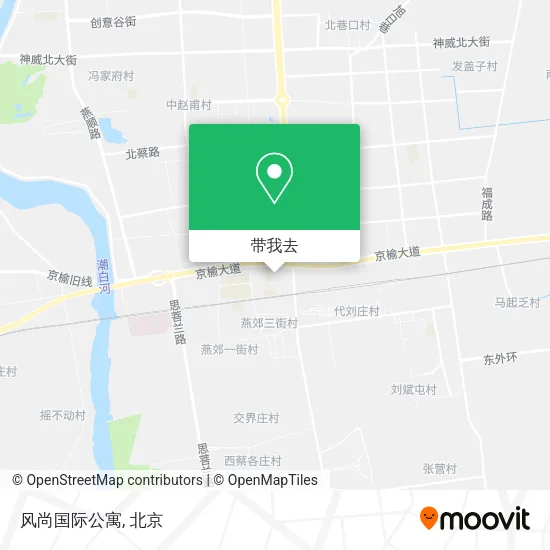 风尚国际公寓地图
