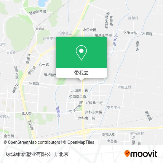 绿源维新塑业有限公司地图
