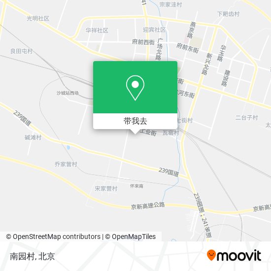 南园村地图