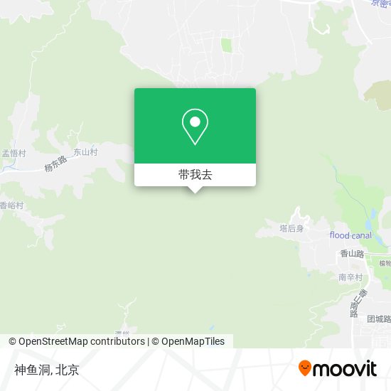 神鱼洞地图