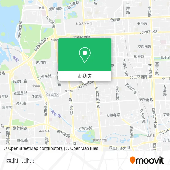 西北门地图