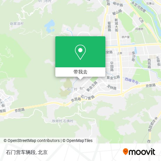 石门营车辆段地图
