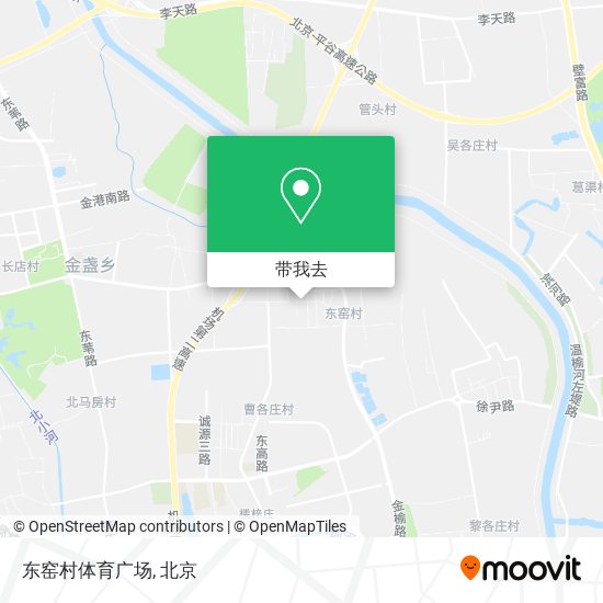 东窑村体育广场地图