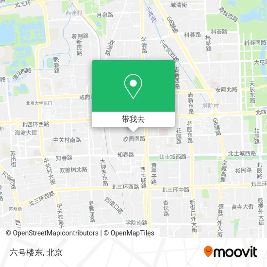 六号楼东地图