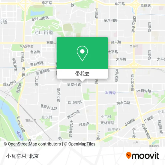 小瓦窑村地图