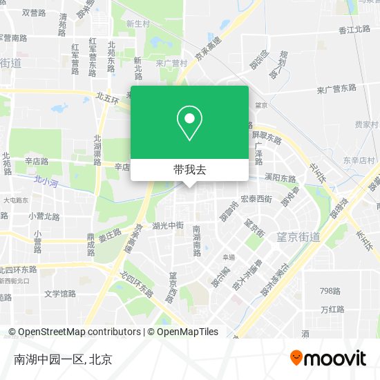 南湖中园一区地图