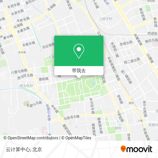 云计算中心地图