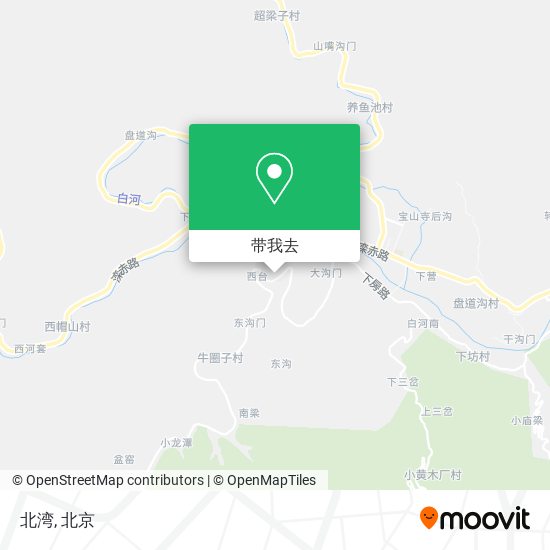 北湾地图