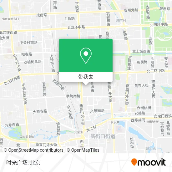 时光广场地图