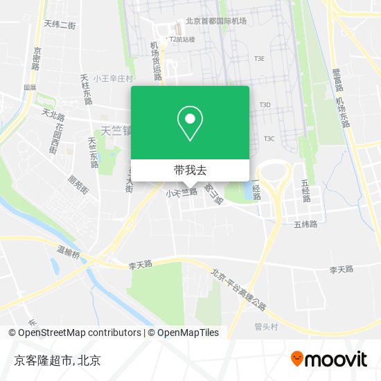 京客隆超市地图
