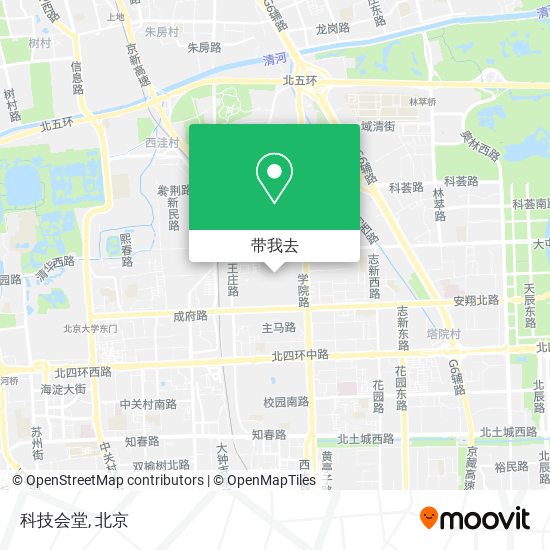 科技会堂地图