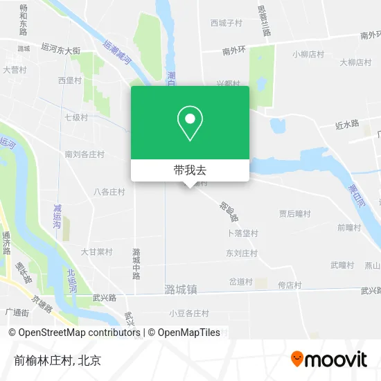 前榆林庄村地图