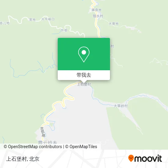 上石堡村地图