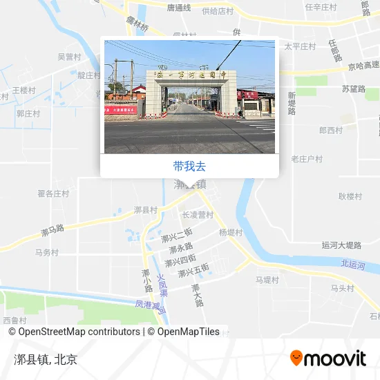 漷县镇地图