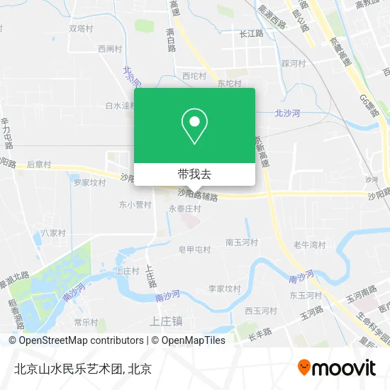 北京山水民乐艺术团地图