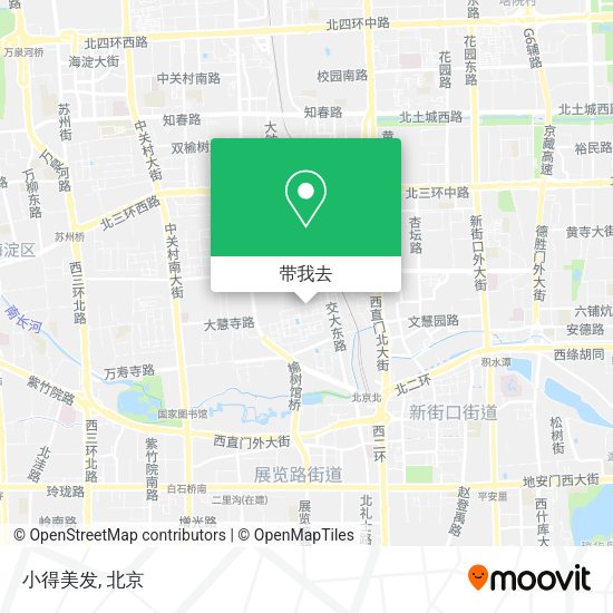 小得美发地图