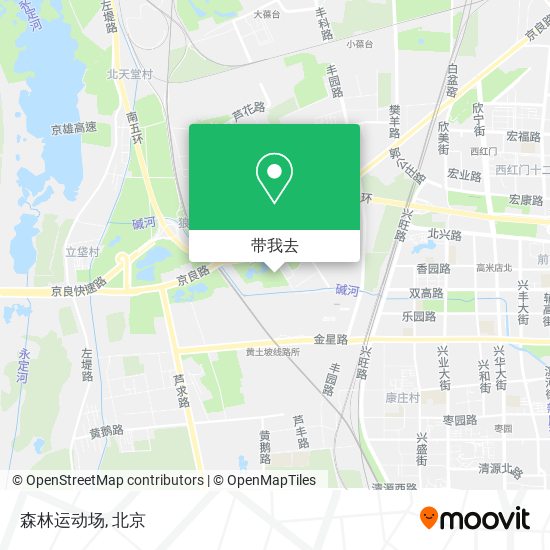 森林运动场地图