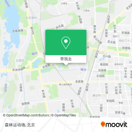 森林运动场地图