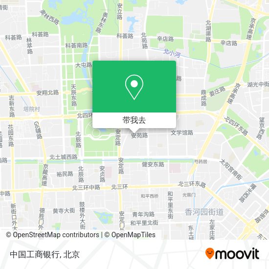 中国工商银行地图