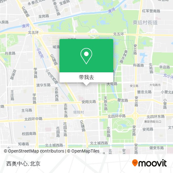西奥中心地图