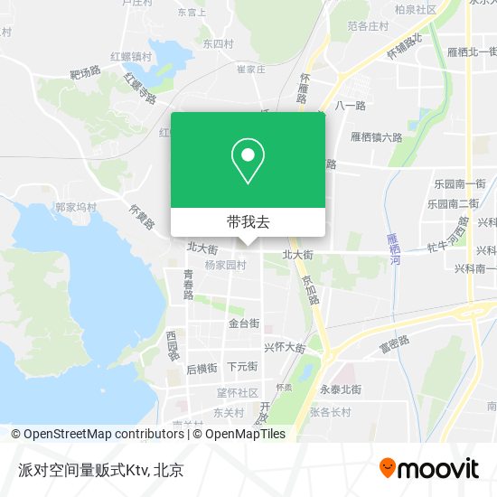 派对空间量贩式Ktv地图