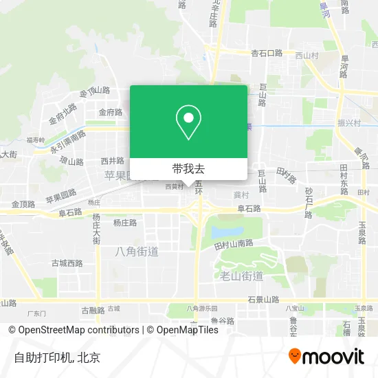 自助打印机地图