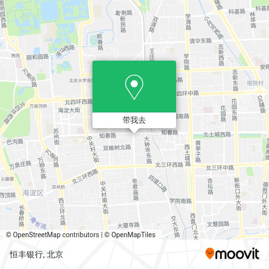 恒丰银行地图