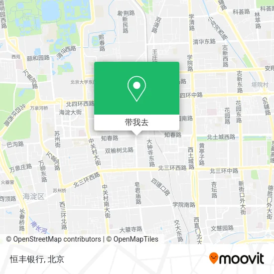 恒丰银行地图
