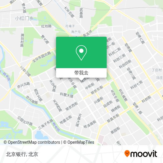 北京银行地图