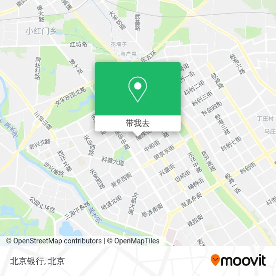 北京银行地图