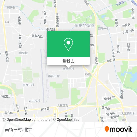 南街一村地图