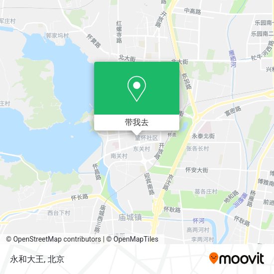 永和大王地图