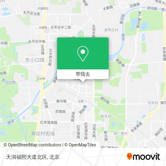 天润福熙大道北区地图