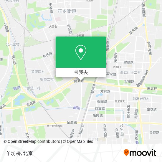 羊坊桥地图