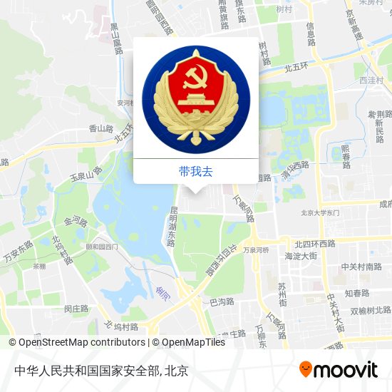 中华人民共和国国家安全部地图