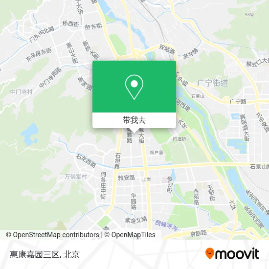 惠康嘉园三区地图