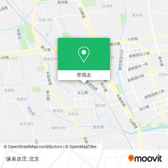 缘泉农庄地图