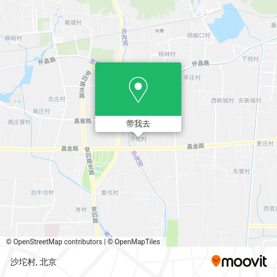 沙坨村地图