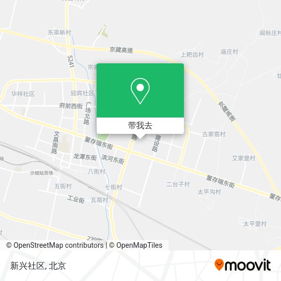 新兴社区地图