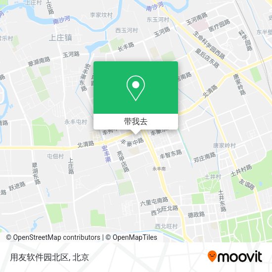 用友软件园北区地图