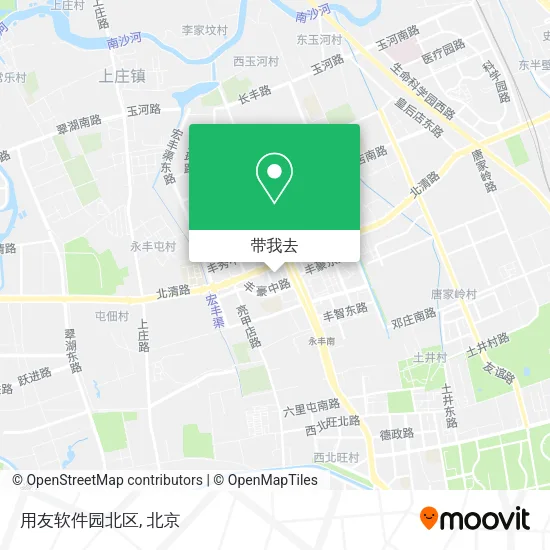 用友软件园北区地图